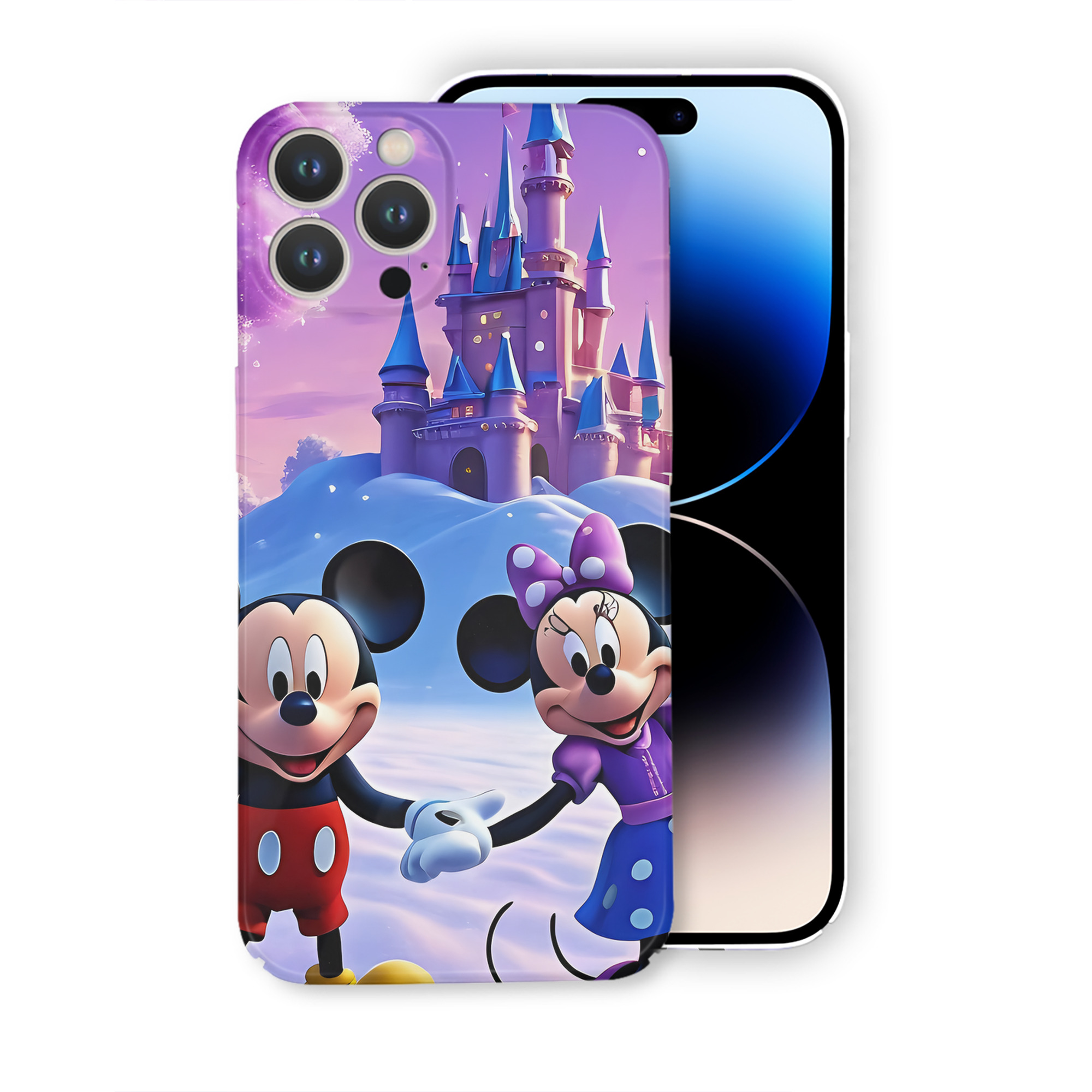 （画像用） ミッキーマウス Mickey Mouse 【iPhone 14シリーズ対応】ハードケース